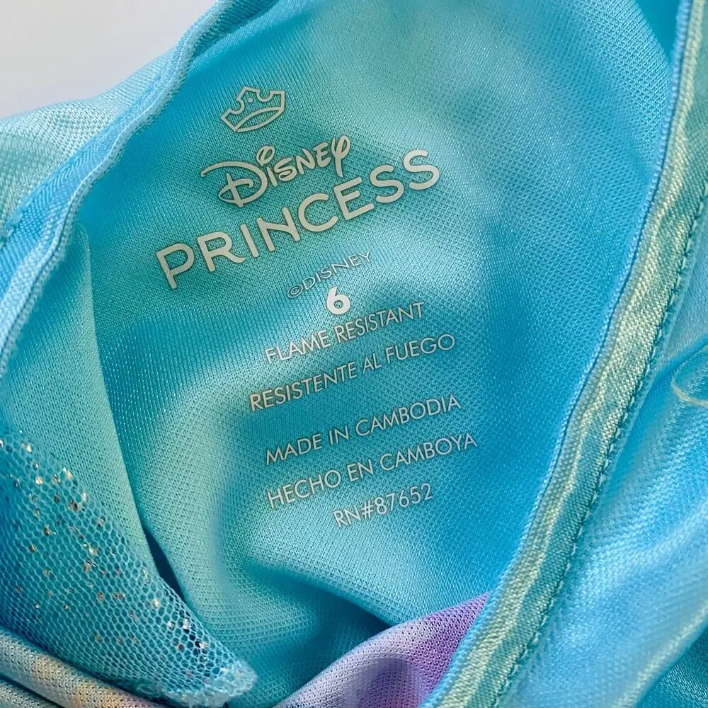 Disney | Little Mermaid Nightgown GUC 6 - Picture 5 of 8